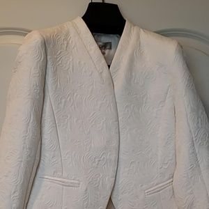 Women's Blazer (White) (Sz L)